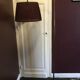 Adjustable sofa lamp in solid brass height