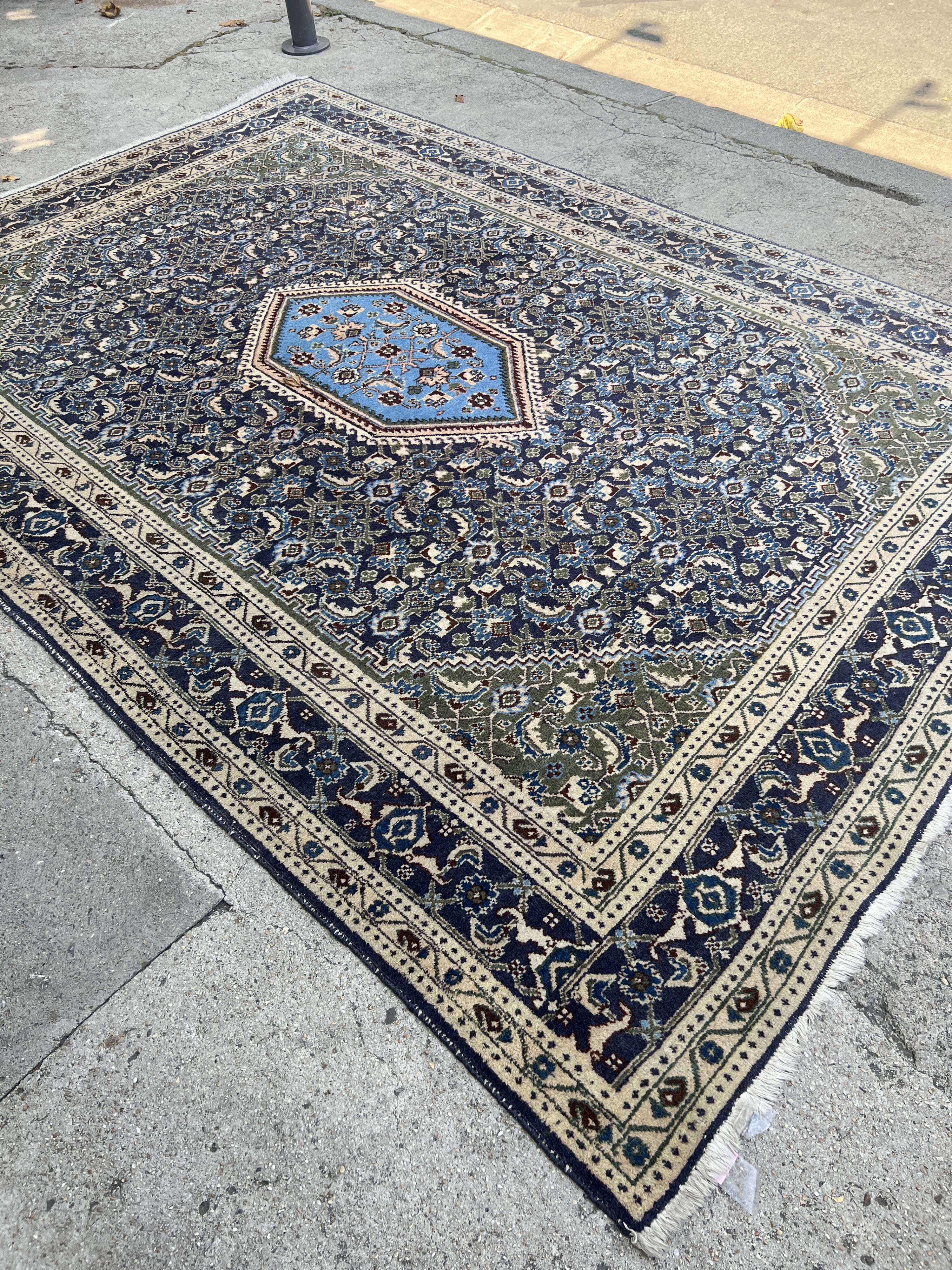 Persian carpet with Herati pattern 325x225cm