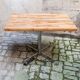 Table en noyer lamellé collé des années 60