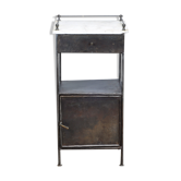 Table de chevet d'hôpital années 1920