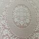 Nappe ovale dentelle