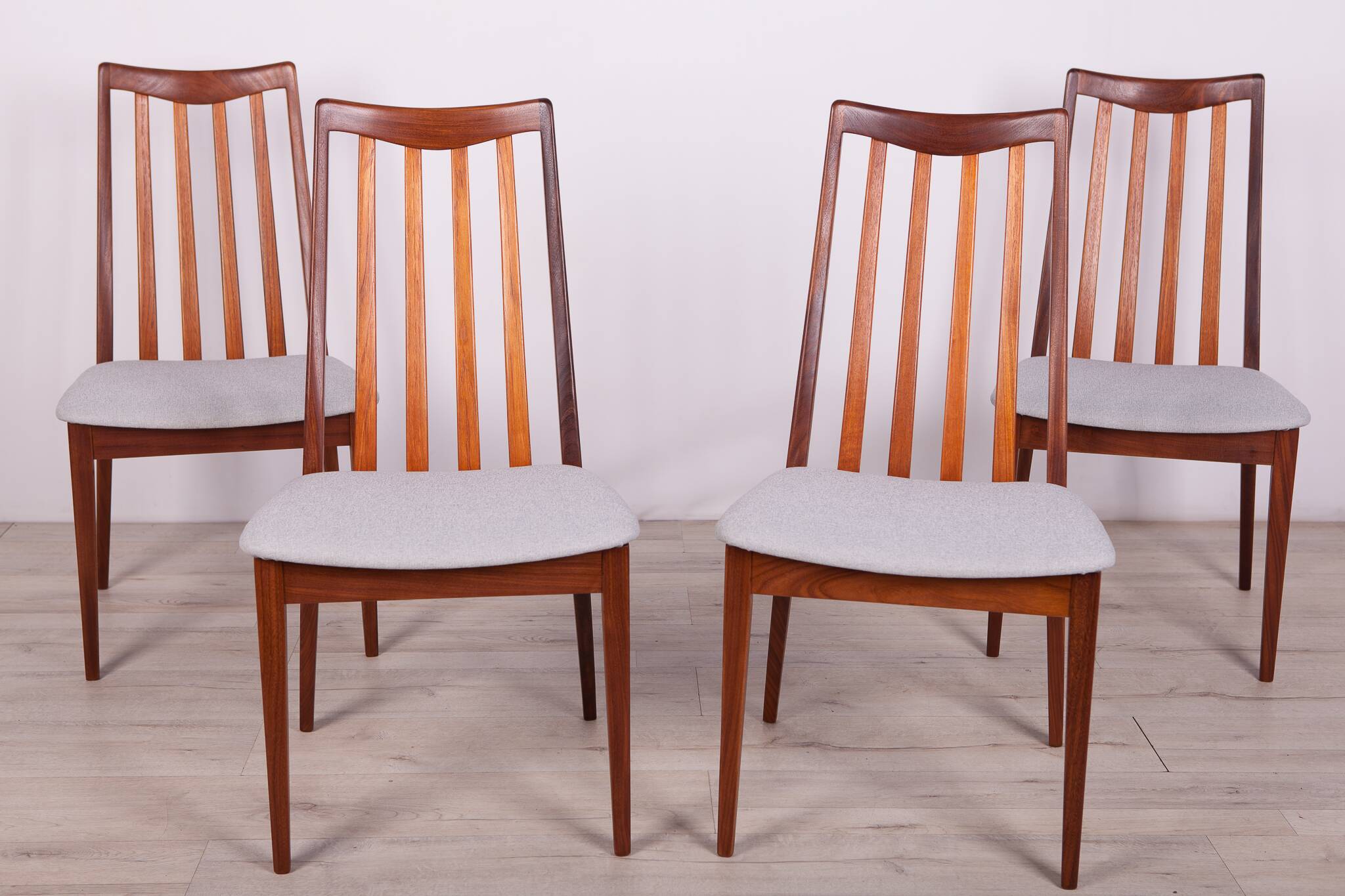 Teak Dining Chairs by Leslie Dandy for G-Plan, 1960s, Set of 4
