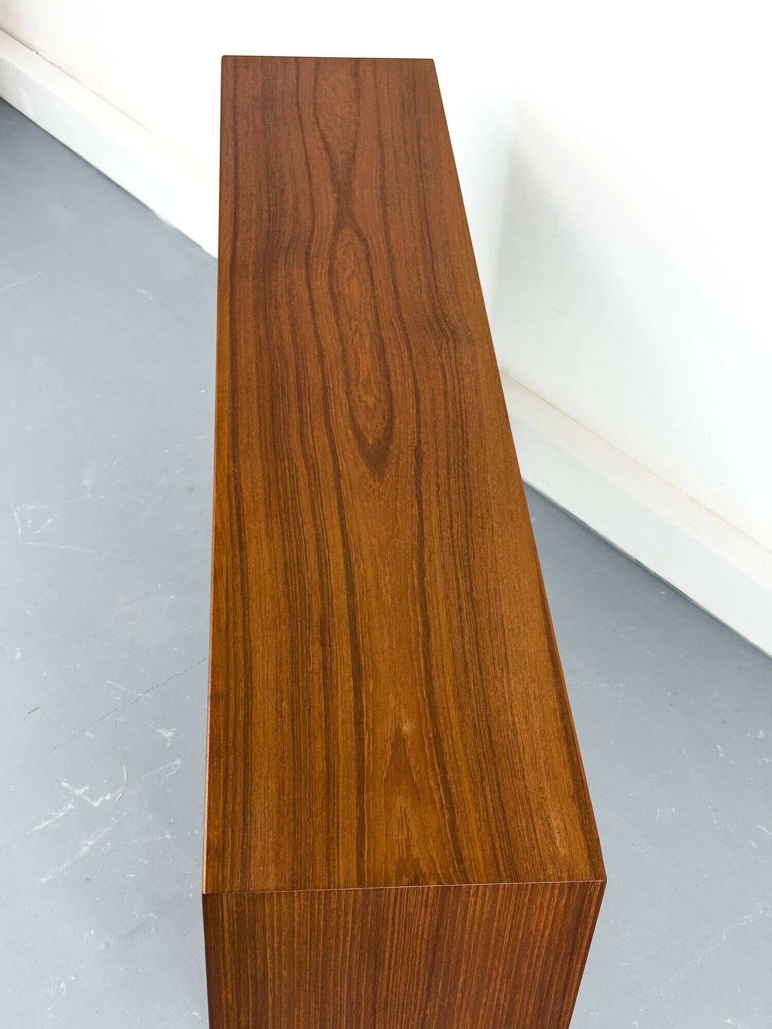 Low Teak Shelf from Brouer Furniture Factory, 1960s