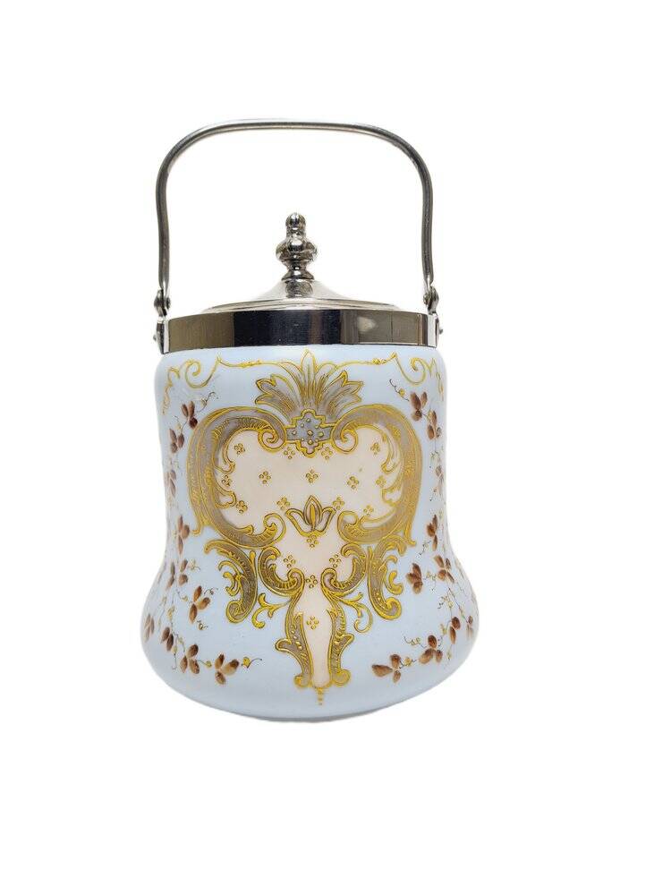 Art Nouveau Danish biscuit box, 1890s