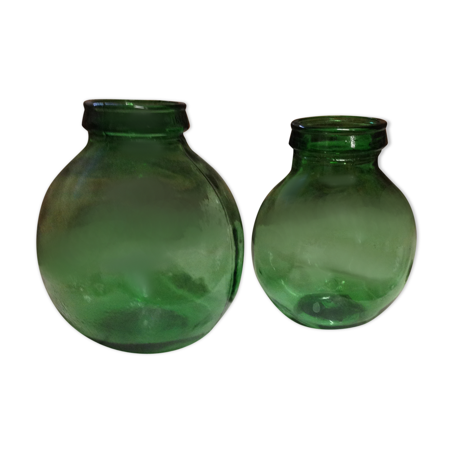 Lot of 2 demijohns