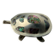 Abalone shell & alpaca silver turtle box, Mexico, 1970