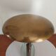 Italian Desk lamp  1950 brass and glass