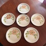 6 plates from the Ateliers d’Art du Revernay France