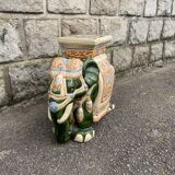 Large earthenware / ceramic elephant