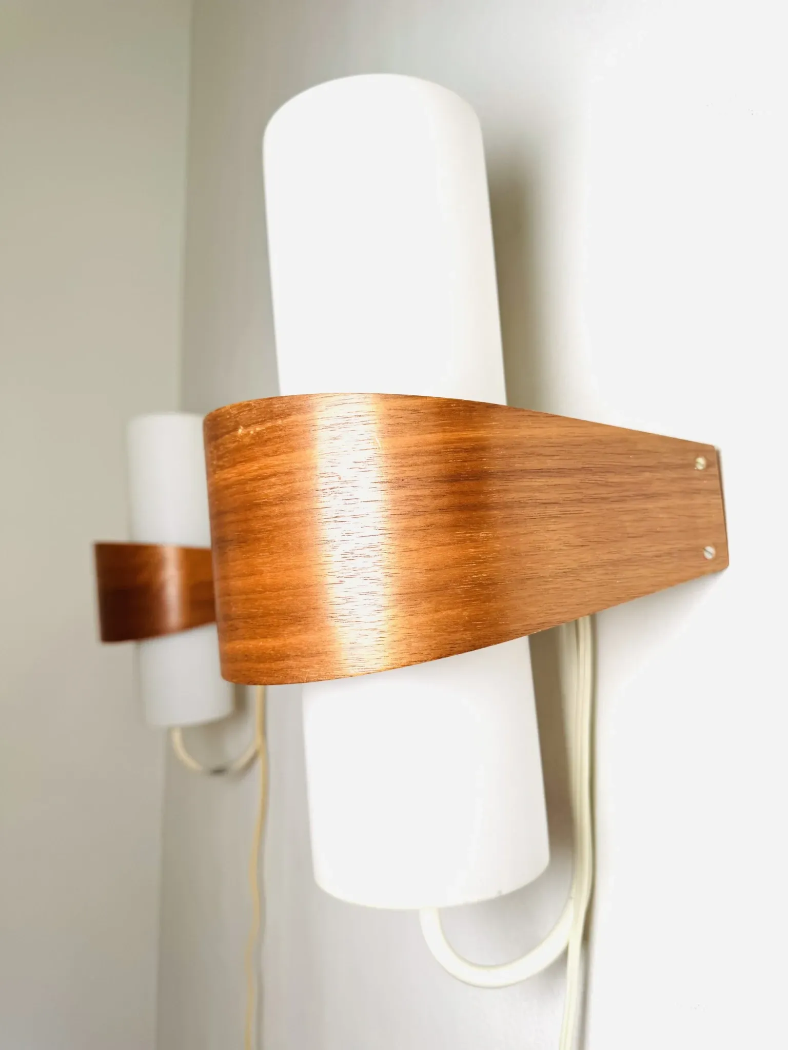 Nx40 Wall Lamps By Louis Kalff For Philips, The Netherlands, 1950S