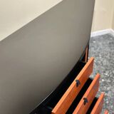 Black 80’s Art Deco style sideboard