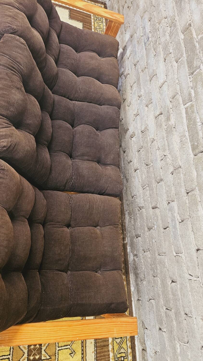 Yngve Ekström pine sofa 1970