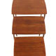 Svend Åge Madsen nesting tables - danish design in teak  mid century modern