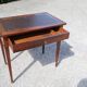 Mahogany side table