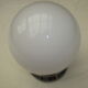 Ceiling lamp or wall sconce, in white opaline