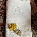 Old half-breed sheet with AD monogram.
