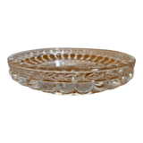 Vintage molded glass empty pocket cups