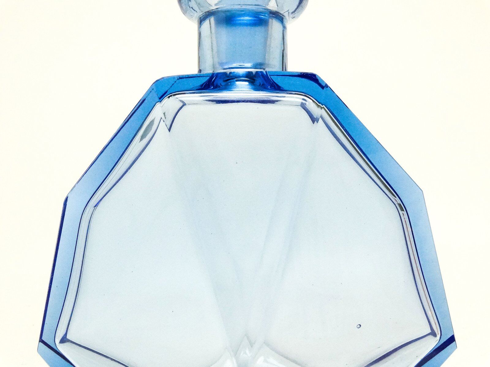 Art Deco carafe from Moser, Czechoslovakia, 1930s