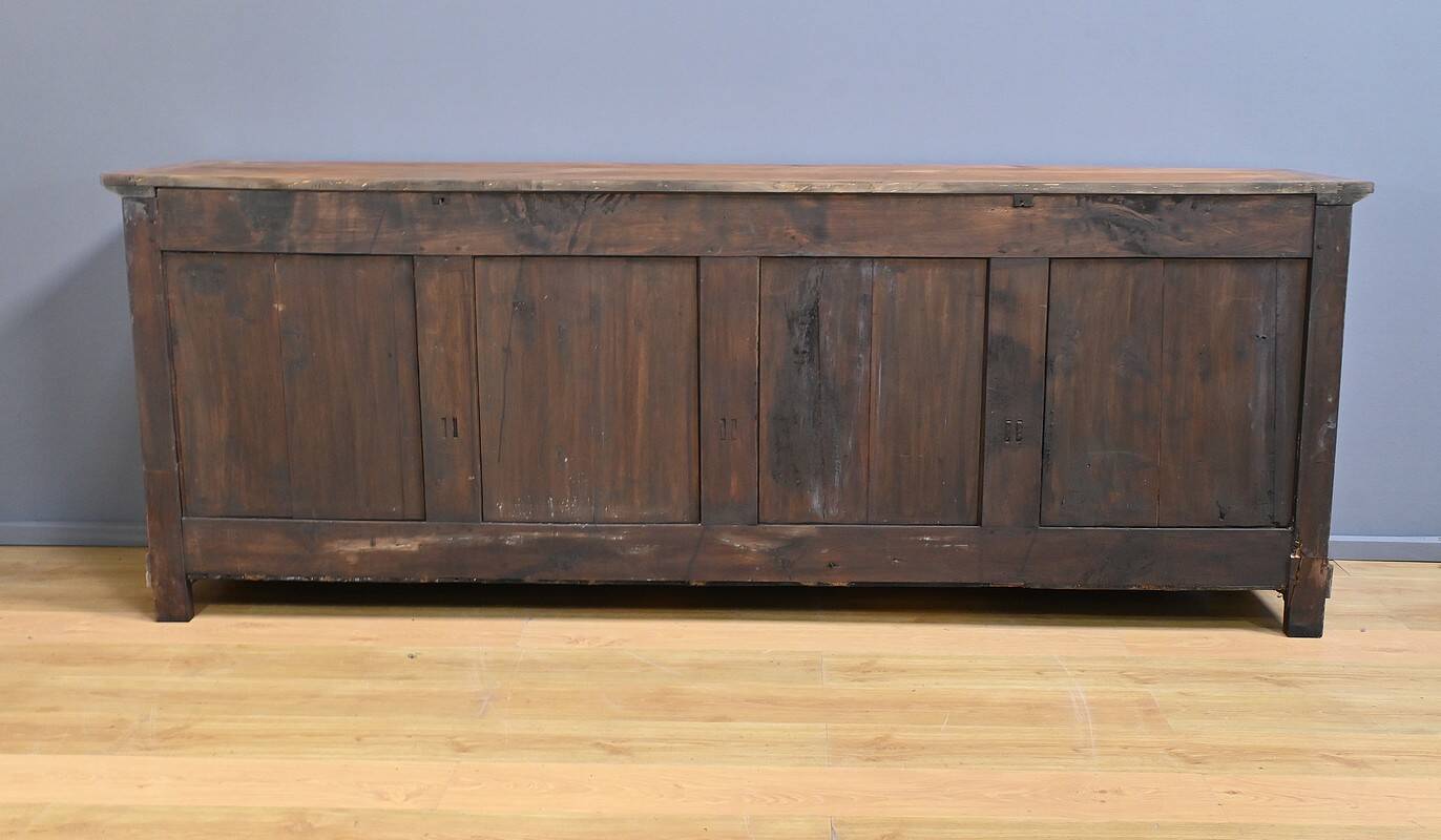 Large Cherrywood Sideboard, Restoration Style – Mid-19th Century