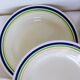 5 flat plates of Gien model Georges 210642