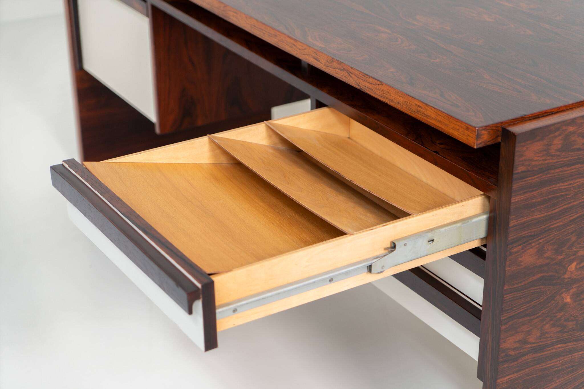 Rare double-sided “Vario” desk by Werner Wölfer for V-Form