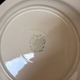 Ancien 10x Assiette Creuse Villeroy Boch Beige Doré Mettlach France Saar Ec