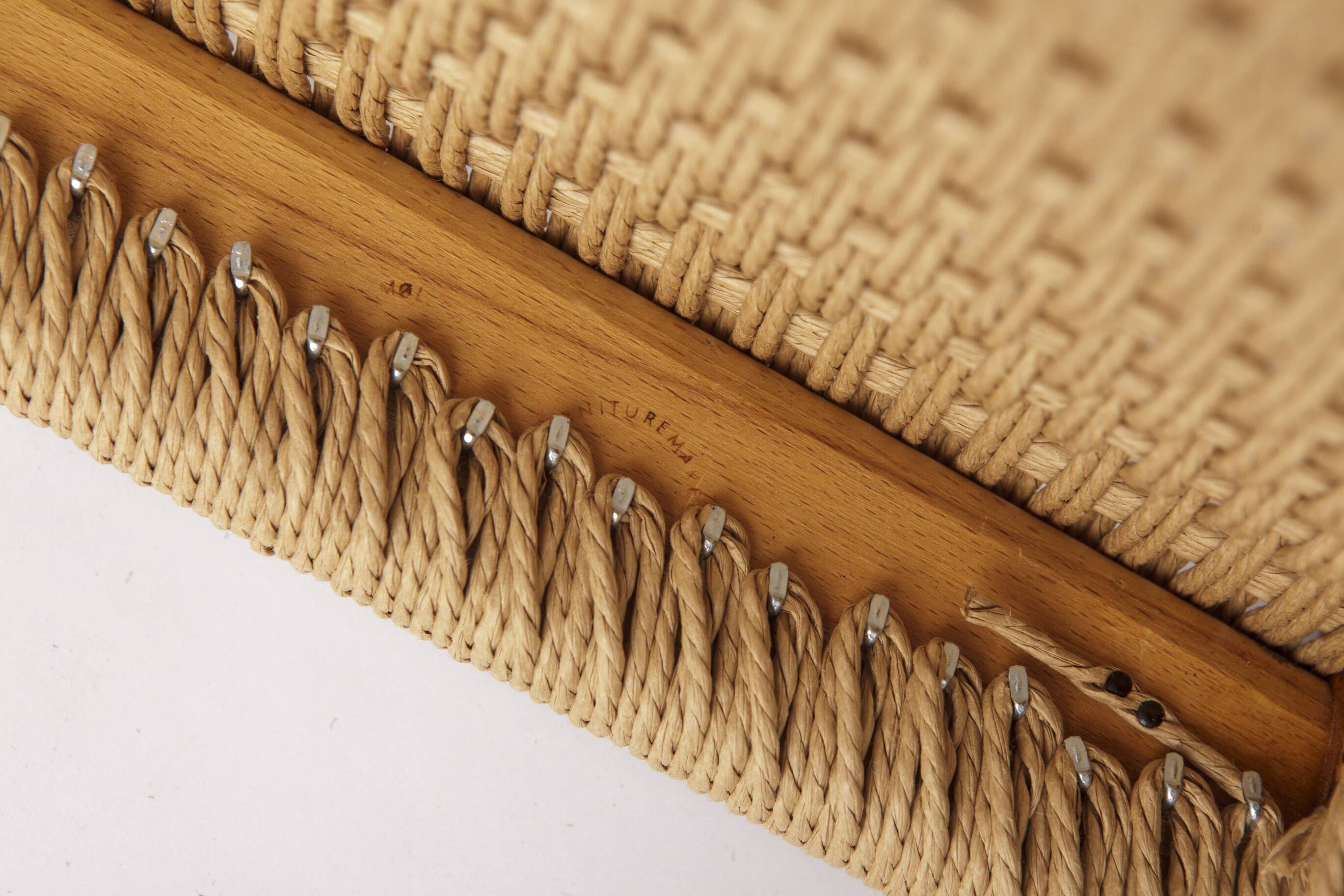Niels Otto Møller Model 77 Chair – 1960s Teak & Danish Cord
