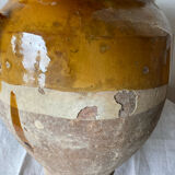 Large confit pot, salt cellar, late 19th century