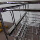 Bench of 4 metal mail baskets
