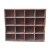 Old wooden locker