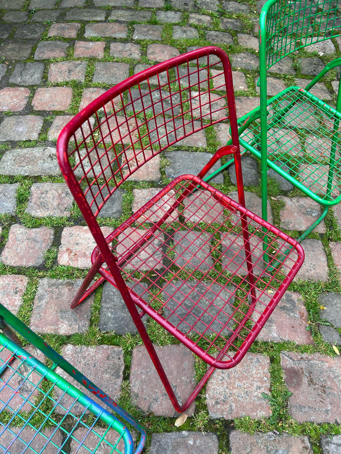 3 Ted Ned folding chairs by Niels Gammelgaard for IKEA 1980s