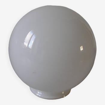 Old globe lampshade ball sphere glass lamp chandelier lighting fixture n°06/11B