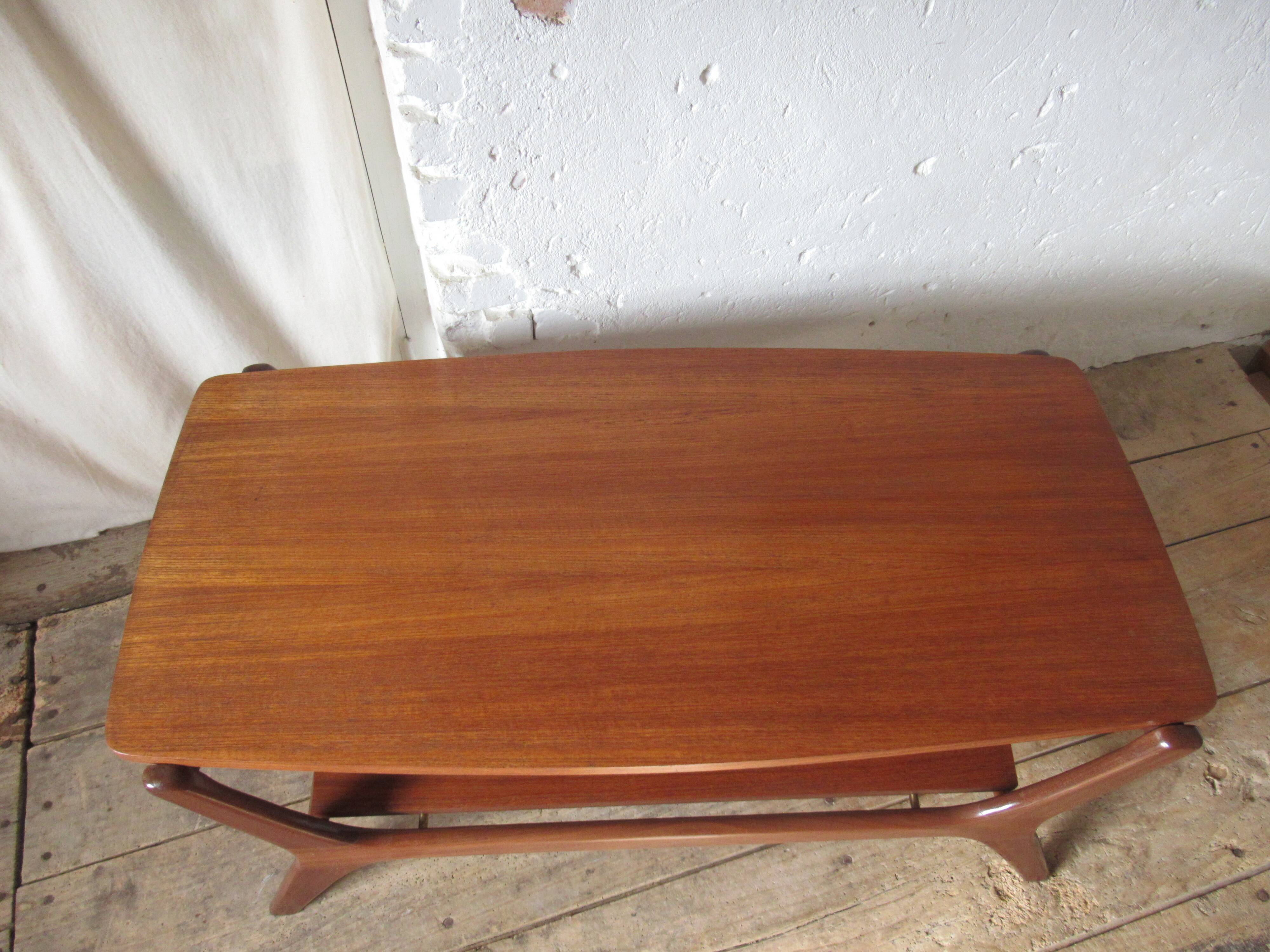 Teak coffee table