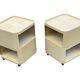 Set of Two Componibili by Anna Castelli Ferrieri for Kartell