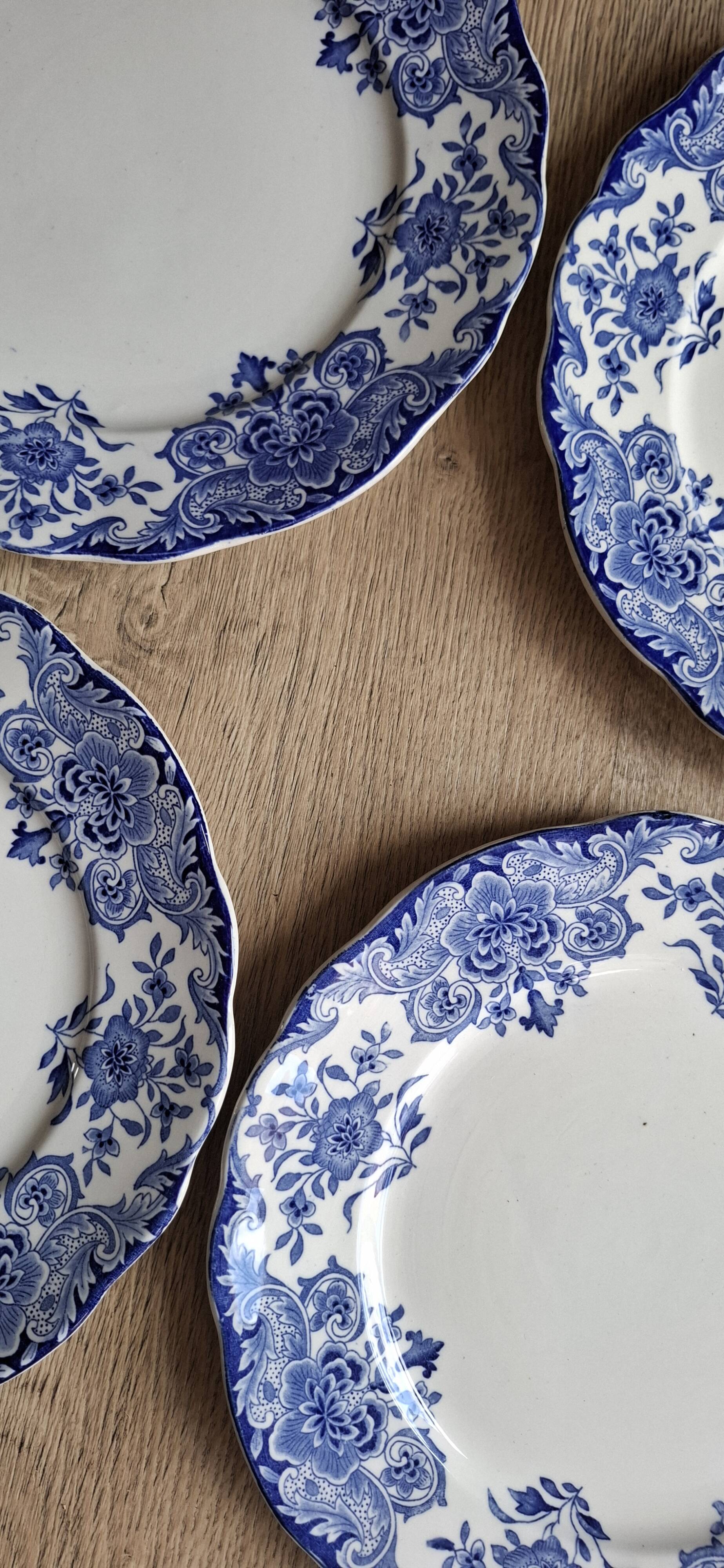 Set of 6 flat plates Dordrecht BFK 1920