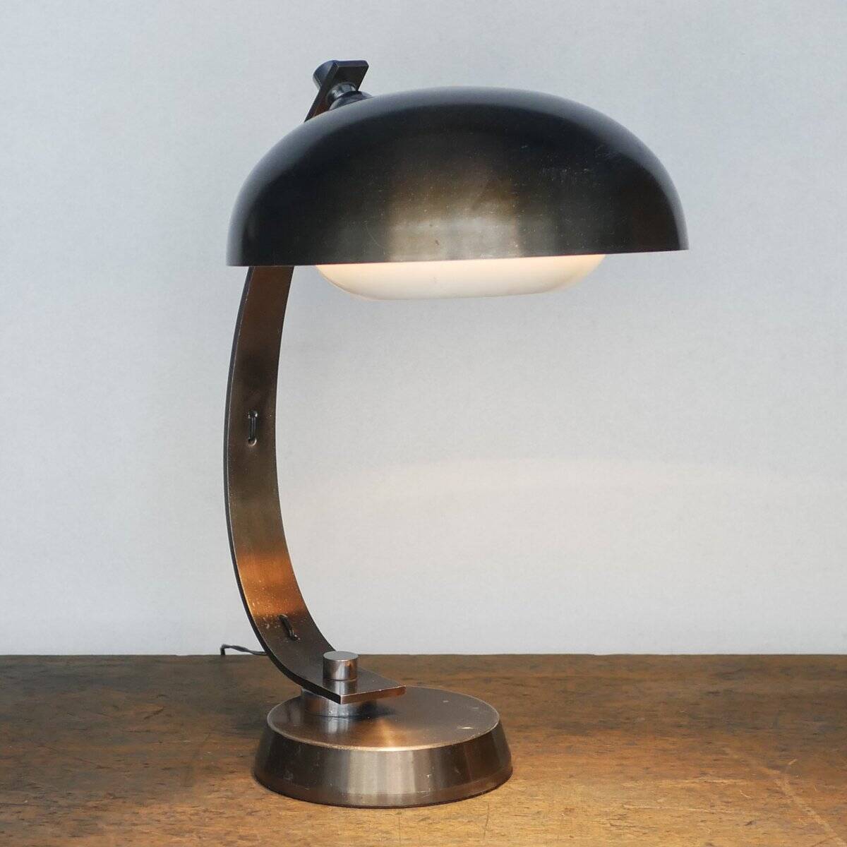 Lampe de table vintage d'Angelo Lelii pour Arredoluce, années 70