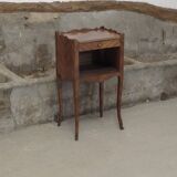 Louis XV style marquetry bedside table