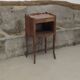 Louis XV style marquetry bedside table