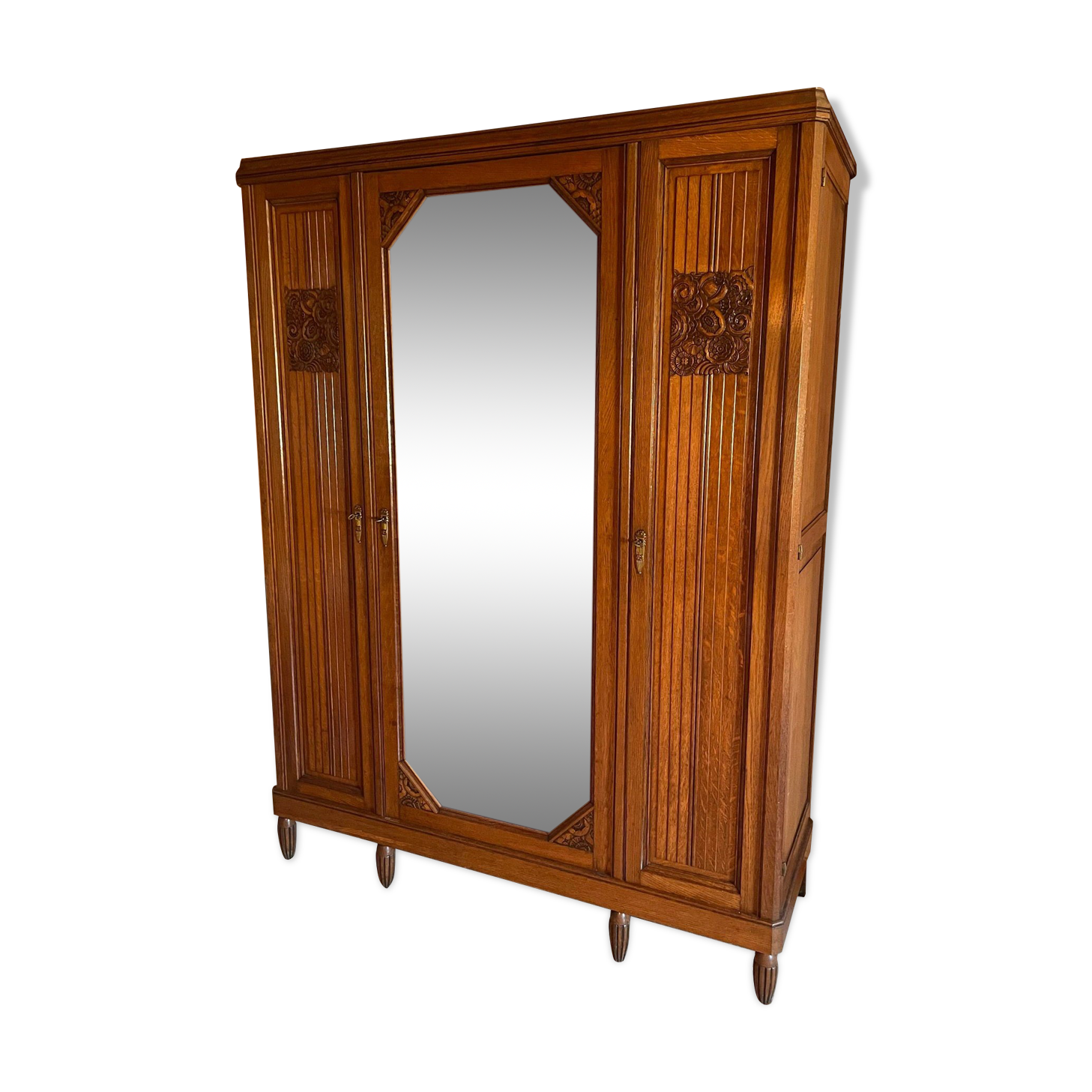 Armoire Art Déco miroir biseauté