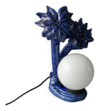 Lampe palmier maison Mathias série Los Angeles, années 80