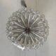 Molded glass ceiling or wall light - 60s/70s