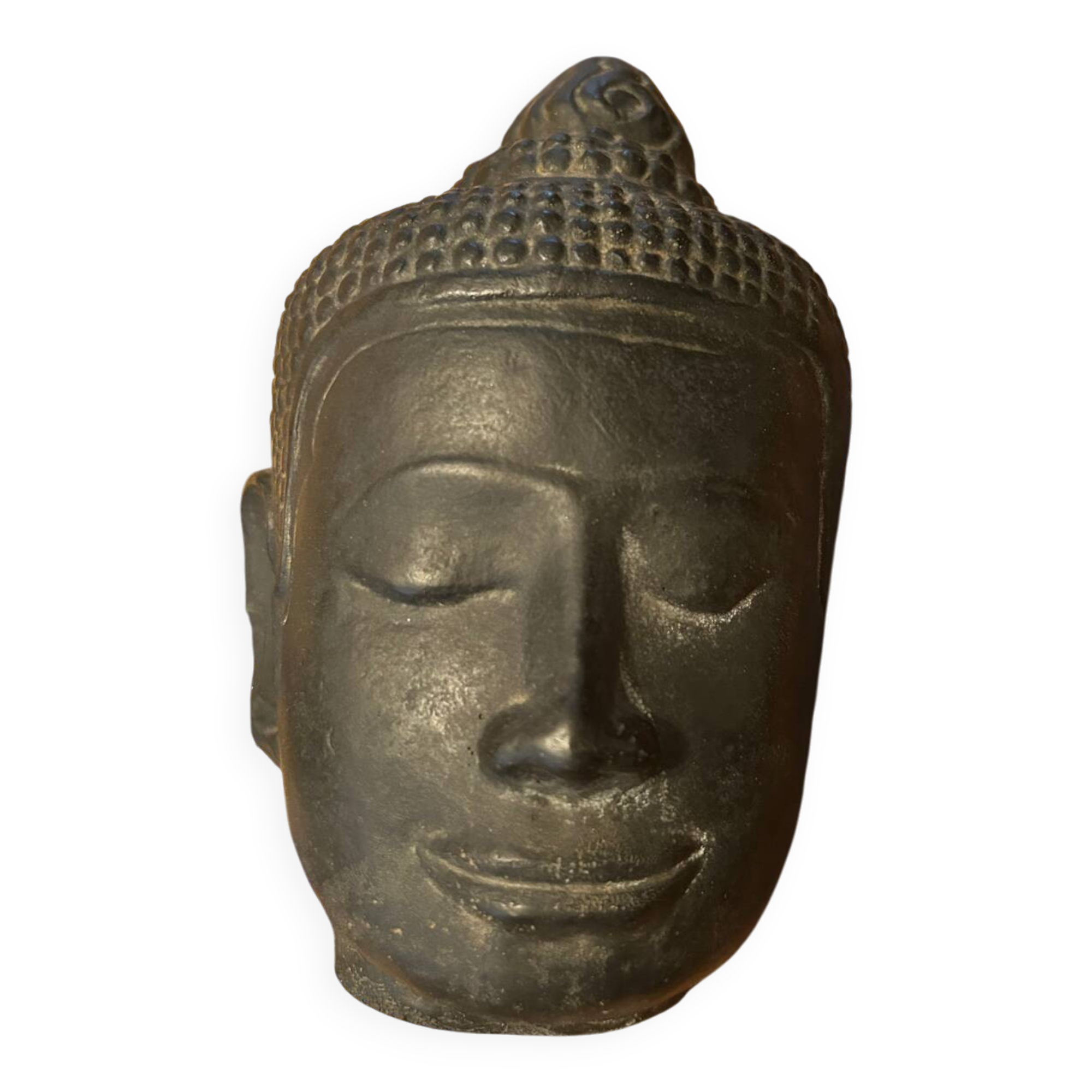 Buddha mask mould from the Louvre Museum in resin.