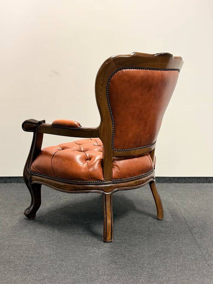 Original Vintage Chesterfield Chippendale Living Room set