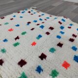 Traditional wool rug Morocco 2.5 x 1.5 m