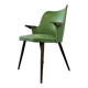 Chaise rockabilly verte vintage