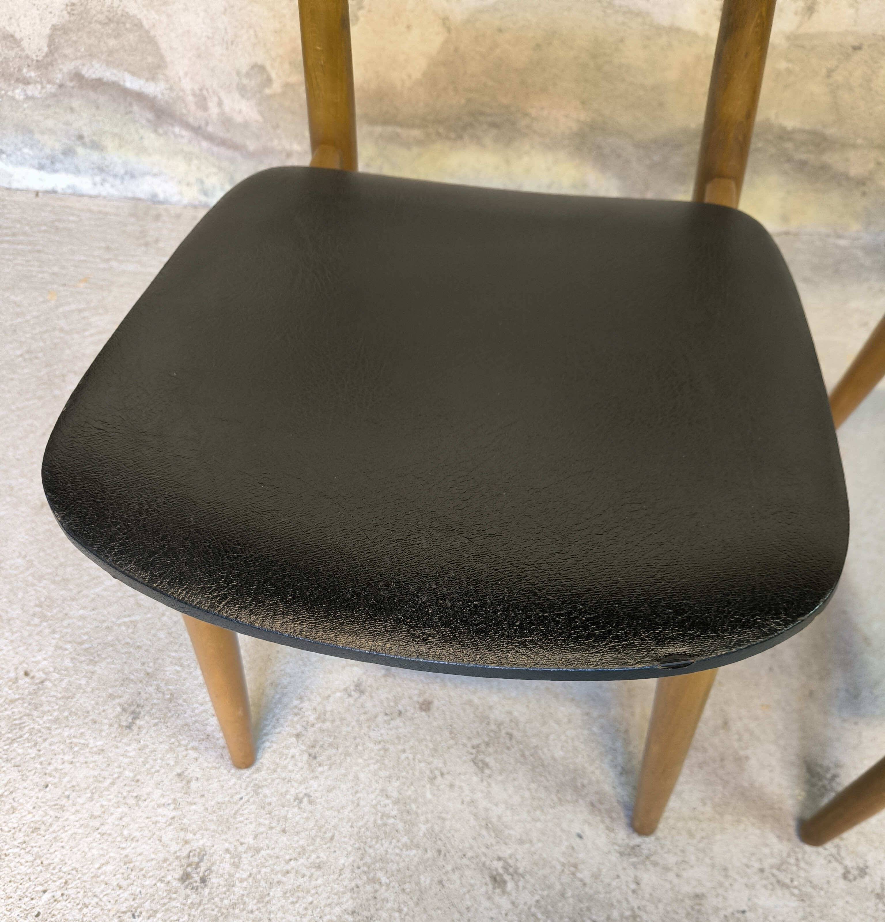 Pair of vintage Scandinavian chairs