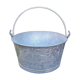 Old galvanized steel basin/vintage garden