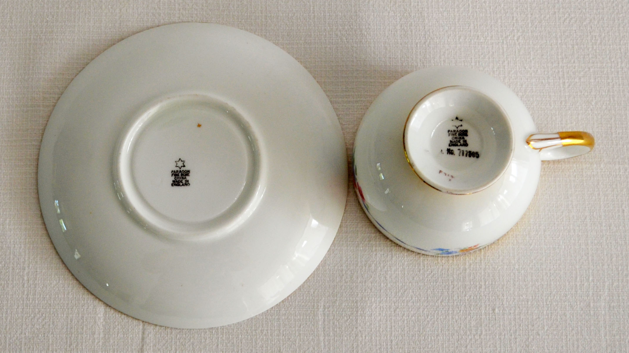 English fine porcelain tea cup