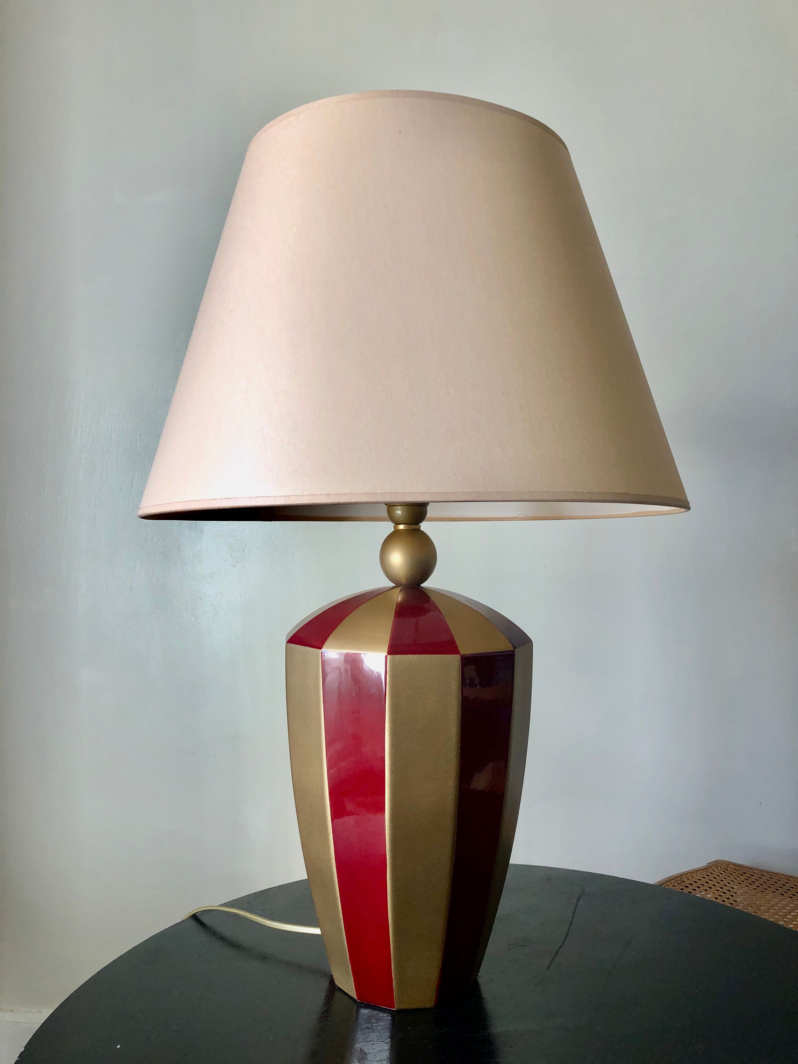 Lamp House The Dolphin red and gold