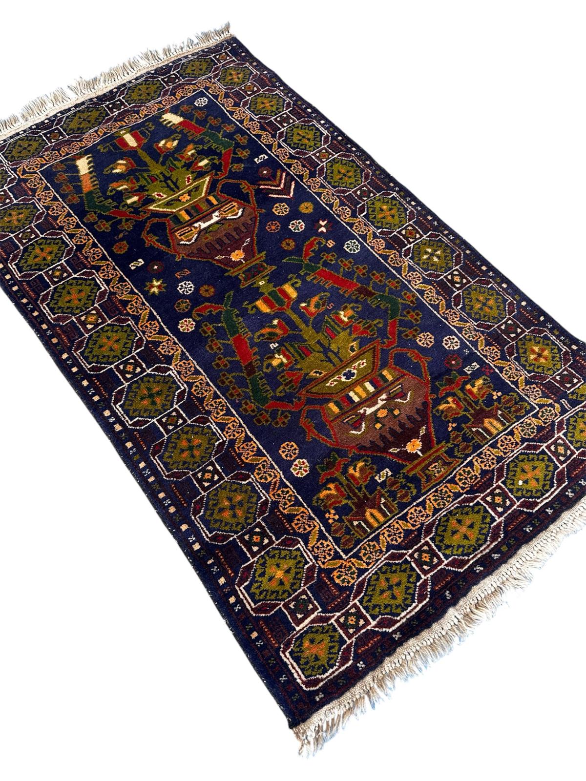 Tapis persan fait main
